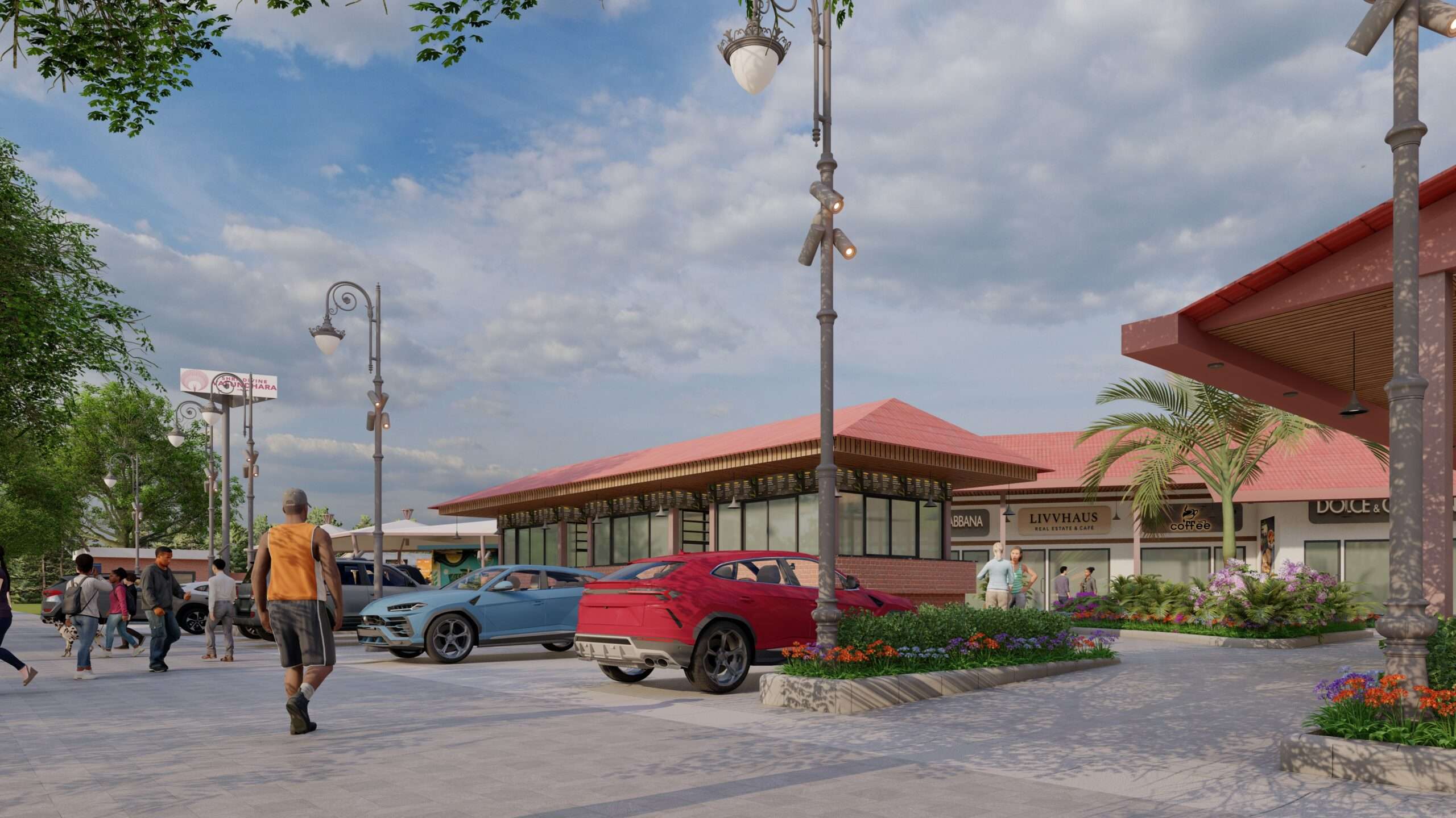 The parking court