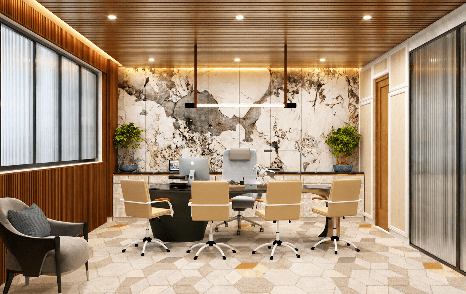 Director's Suite Wide Perspective