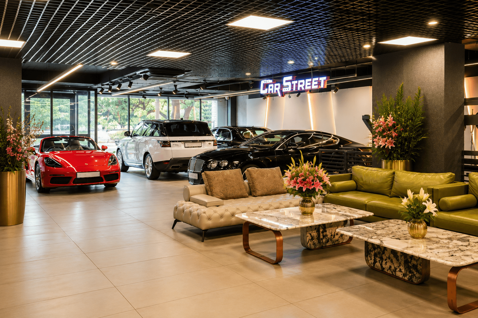 The Sitting Hall / Client Lounge for private discussions.
