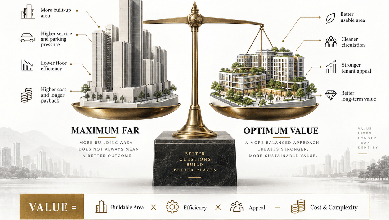 Maximum FAR vs Maximum Value